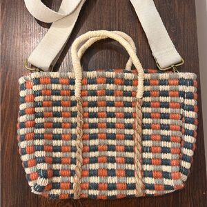 Madewell woven crossbody